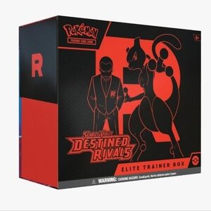 Pokemon Elite Trainer Box - Red and Black Design
